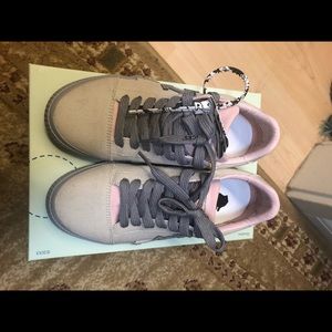 Off white sneakers